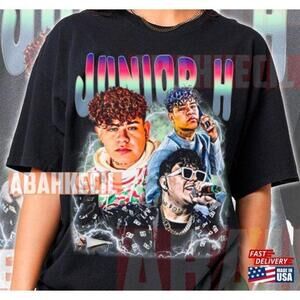 Junior H Latin Trap Corridos Urban Music Fan T-Shirt